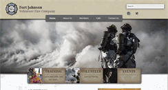 Desktop Screenshot of fortjohnsonfire.com